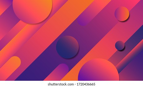 Minimal geometric background. Dynamic shapes composition. Eps10 vector