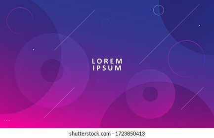 Minimal geometric background. Dynamic shapes composition. Eps10 vector