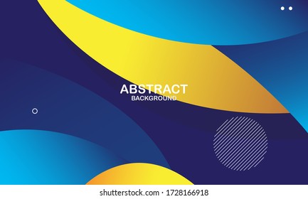 Fondo geométrico mínimo. Composición dinámica de formas. Vector Eps10