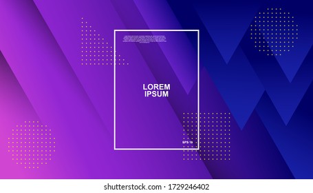 Fondo geométrico mínimo. Composición dinámica de formas. Vector Eps10.