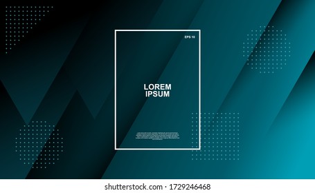 Minimal geometric background. Dynamic shapes composition. Eps10 vector.