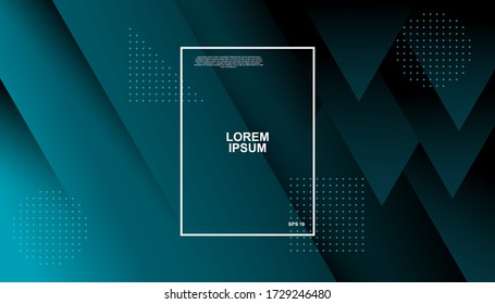 Minimal geometric background. Dynamic shapes composition. Eps10 vector.