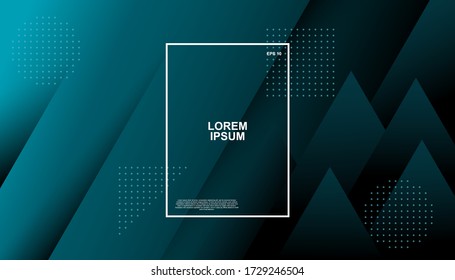 Minimaler geometrischer Hintergrund. Dynamische Formen Eps10 Vektor.