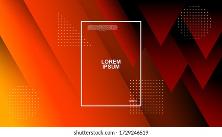 Fondo geométrico mínimo. Composición dinámica de formas. Vector Eps10.