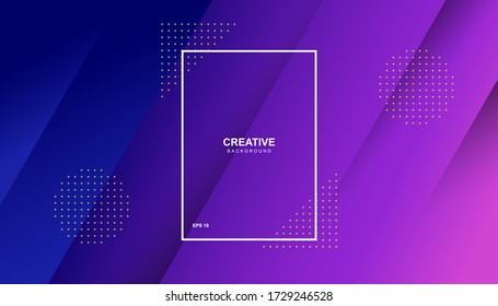 Minimal geometric background. Dynamic shapes composition. Eps10 vector.