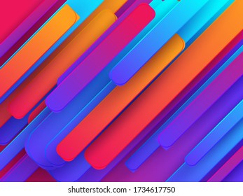 Minimaler geometrischer Hintergrund. Dynamische Formen Bewegungskomposition Eps10 Vektor. Kreative geometrische Tapete. Trendy Gradienten Formen Zusammensetzung. Futuristisches Design.