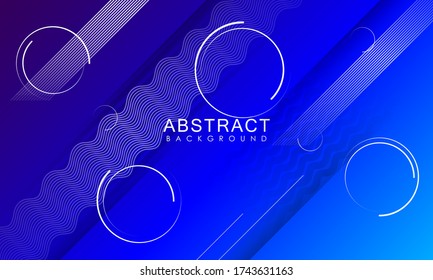 Fondo geométrico mínimo. Composición dinámica de formas. Vector Eps10.