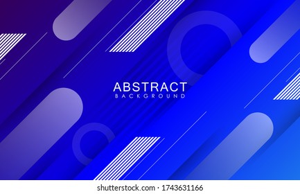 Minimal geometric background. Dynamic shapes composition. Eps10 vector.