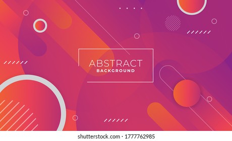Minimal geometric background. Dynamic shapes composition. Eps10 vector.