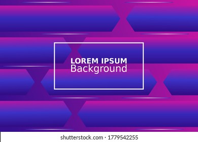 Minimal geometric background. Dynamic shapes composition. Vector Design Template