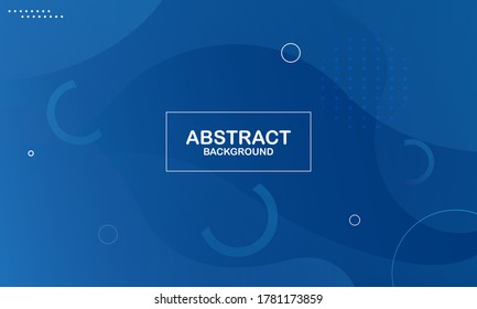 Minimal geometric background. Dynamic shapes composition. Vector illustration