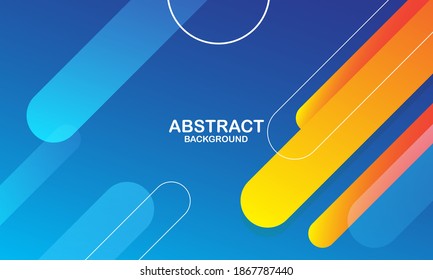 Minimal geometric background. Dynamic shapes composition. Eps10 vector