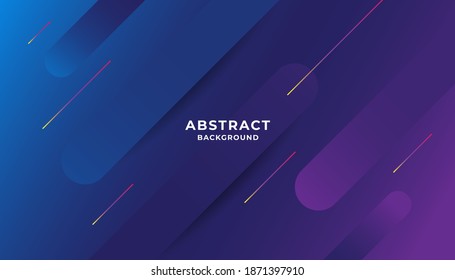 Minimal geometric background. Dynamic shapes composition full color. Eps10 vector.