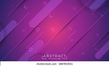 Fondo geométrico mínimo. Composición dinámica de formas. Vector Eps10