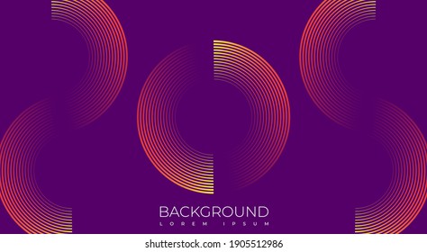 Fondo geométrico mínimo. Composición dinámica de formas. Vector Eps10.