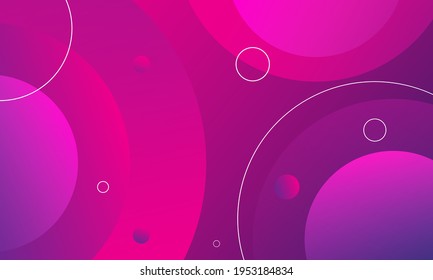 Fondo geométrico mínimo. Composición dinámica de formas. Ilustración del vector