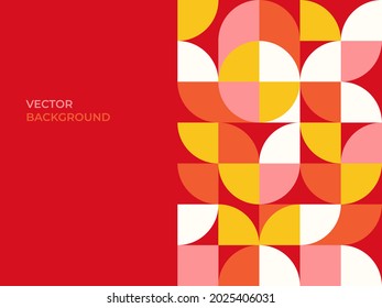 Fondo geométrico mínimo. Composición dinámica de formas. Textura de estilo Memphis para la cubierta, la moda, el banner, el volante y más