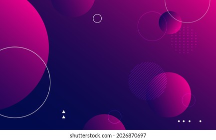 Minimal geometric background. Dynamic shapes composition. Eps10 vector