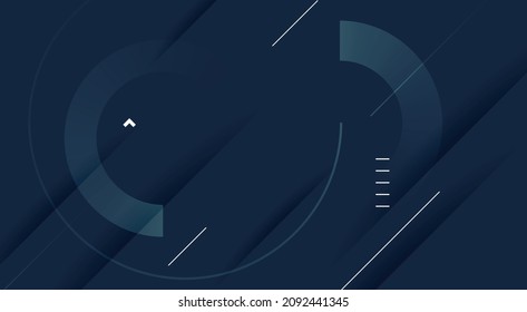 Minimal geometric background. Dynamic shapes composition. Eps10 vector.