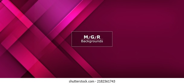 Minimal geometric background. Dynamic shapes composition