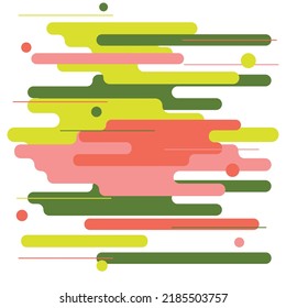 Fondo geométrico mínimo con composición de formas dinámicas. Fondo abstracto de la plantilla de presentación.