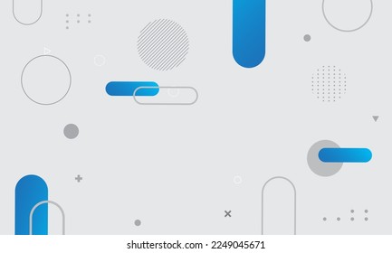 Minimal geometric background. Dynamic shapes composition. Eps10 vector