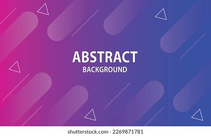 Minimal geometric background. Dynamic shapes composition.