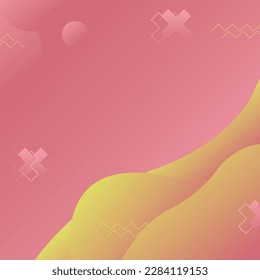 Minimaler geometrischer Hintergrund. Dynamische Formen-Zusammensetzung.