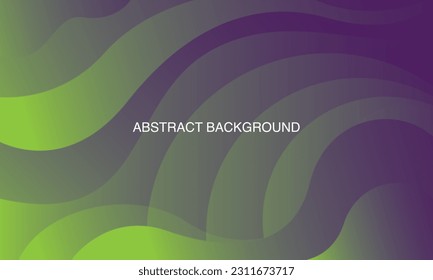 Minimal geometric background dynamic shapes composition with blue and green colors