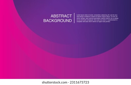 Minimal geometric background dynamic shapes composition with blue and purple colors combination