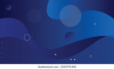 Minimal geometric background. Dynamic shapes composition. Cool background design for posters.