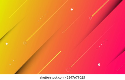 Fondo geométrico mínimo. Composición dinámica de formas. Ilustración del vector