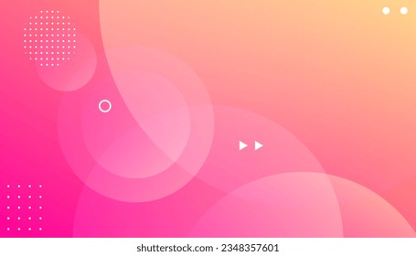 Fondo geométrico mínimo. Composición dinámica de formas. Vector Eps10