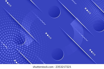 Fondo geométrico mínimo. Composición de formas dinámicas