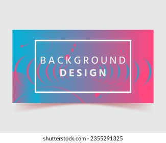 Minimal geometric background, Dynamic shapes composition, Vector illustration, Colorful geometric background. Liquid color background design