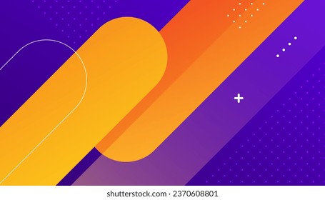 Minimal geometric background. Dynamic shapes composition. Dynamic rectangle shapes composition and elements. Used to decorate advertisements, publications, texts, etc