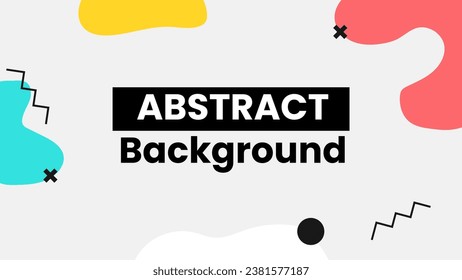 Minimal geometric background. Dynamic shapes composition. Eps10 vector.
