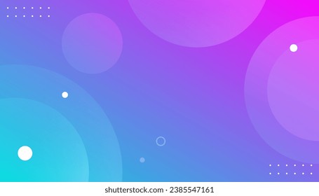 Minimal geometric background. Dynamic shapes composition. Trendy liquid gradient shapes.