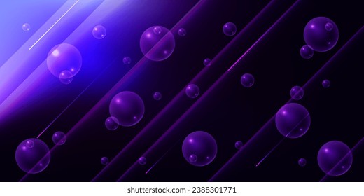 Minimal geometric background. Dynamic shapes composition. Eps10 vector abstract background