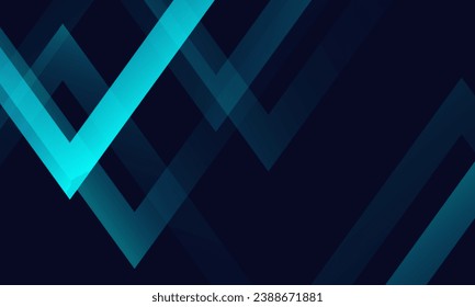 Minimal geometric background. Dynamic shapes composition. Vector illustration