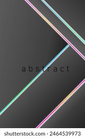 Minimal geometric background. Dynamic shapes composition. Eps vector.