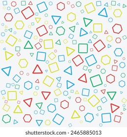 Minimal geometric background. Dynamic shapes with white lines.Vector abstract background texture.