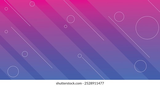 Minimal geometric background. Dynamic shapes composition.