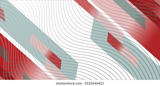 Minimal geometric background. Dynamic shapes composition. Eps10 vector