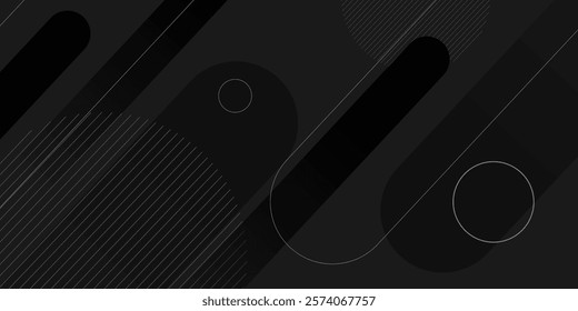 Minimal geometric background. Dynamic shapes composition. Eps10 vector abstract background.
