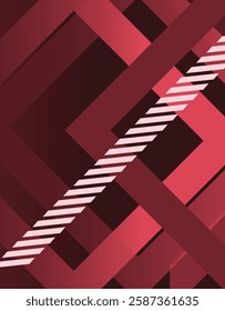 Minimal geometric background. Dynamic shapes composition with lines. Abstract background modern hipster futuristic graphic. Vector abstract background texture design,