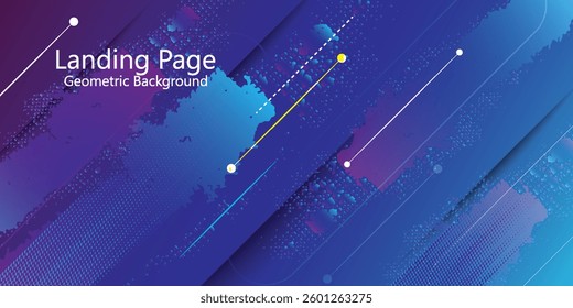 Minimal geometric background. Dynamic shapes composition. Eps10 vector.