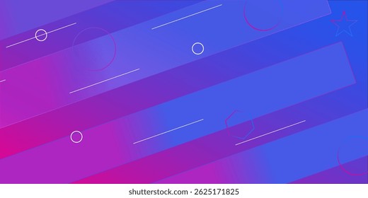 Fondo geométrico mínimo. Composición de Formas dinámicas. Vector Eps10