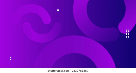 Minimal geometric background. Dynamic shapes composition. Vector illustration