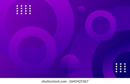 Minimal geometric background. Dynamic shapes composition. Vector illustration